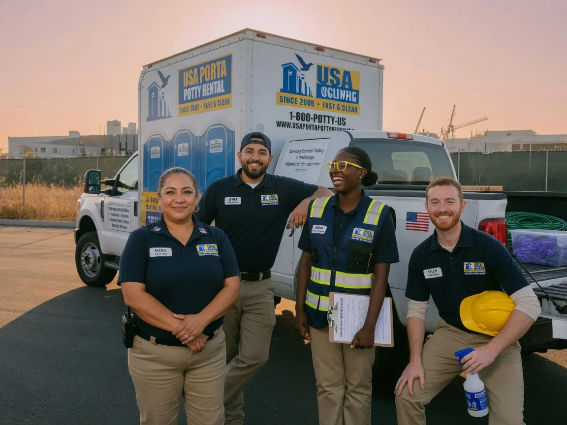 Portable Toilet Rental company in Corcoran, CA